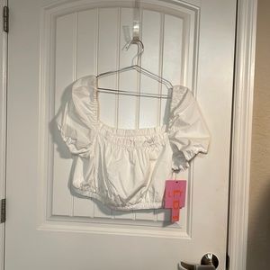 NWT Crop Top Blouse